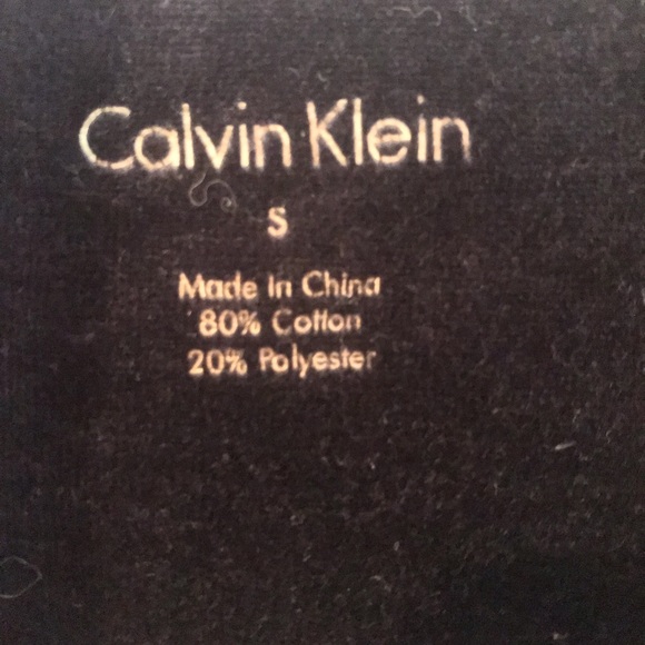 Calvin Klein Full Zip Cowl Neck Terry Cloth - Picture 7 of 8